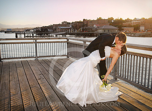 Port Townsend wedding reception at the Maritime Center