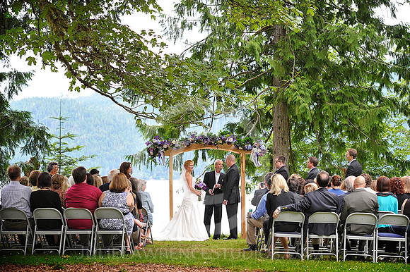 Olympic Peninsula NatureBridge OPI wedding on Lake Crescent