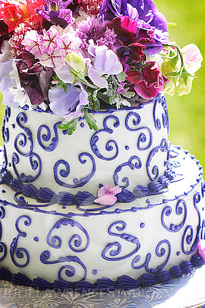 Olympic Peninsula Sequim wedding cake by That Takes the Cake