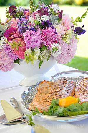 Olympic Peninsula Sequim wedding catering by Sequim Fresh