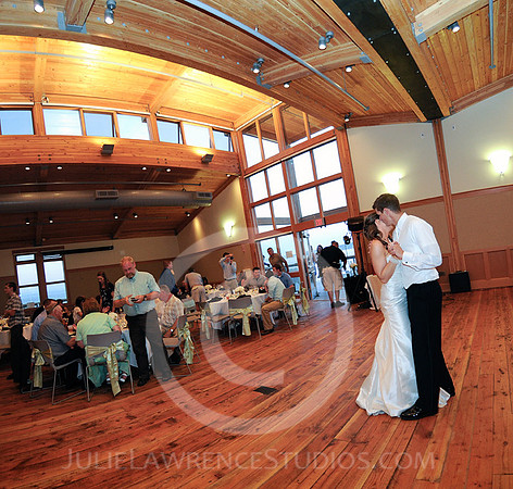 Port Townsend wedding reception at the Maritime Center